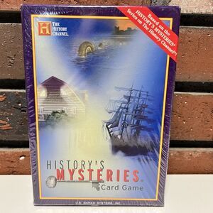 History's Mysteries Card Game History Channel New Sealed